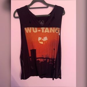 Distressed Wu Tang Muscle Tank